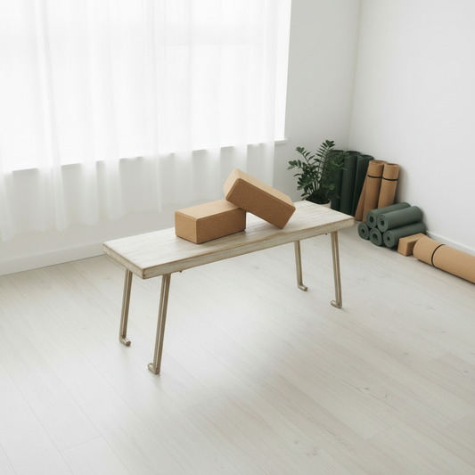 Cork Yoga Block – High-Density Non-Slip Support for Yoga, Pilates & Fitness