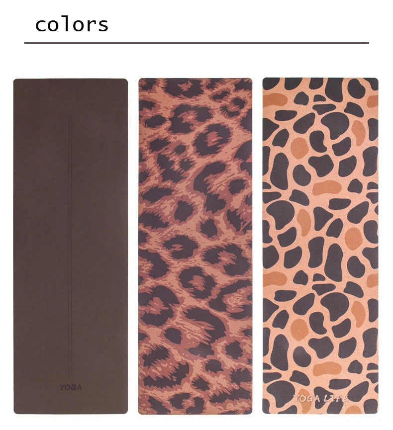 5mm Natural Rubber Yoga Mat – Non-Slip, Durable & Sweat-Proof for Yoga, Pilates & Workouts