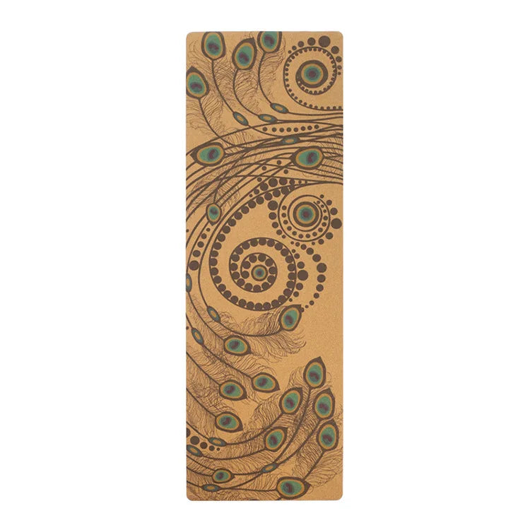 5mm Natural Rubber Yoga Mat – Non-Slip, Durable & Sweat-Proof for Yoga, Pilates & Workouts