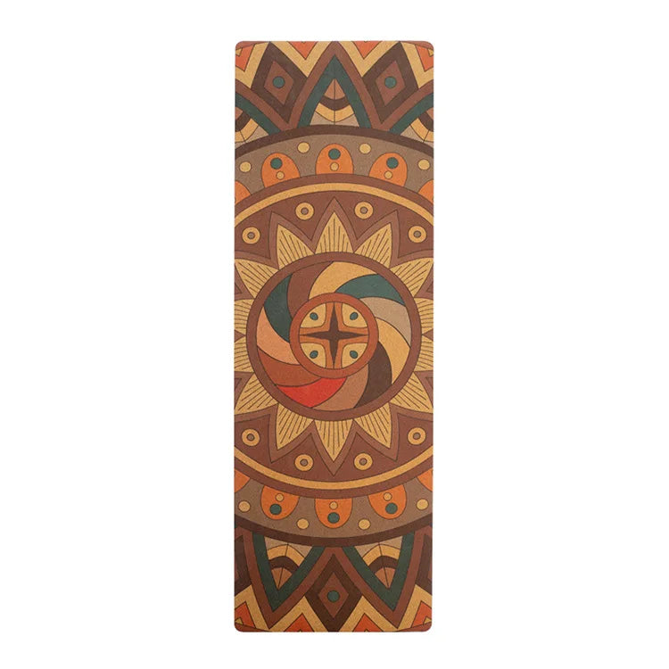 5mm Natural Rubber Yoga Mat – Non-Slip, Durable & Sweat-Proof for Yoga, Pilates & Workouts