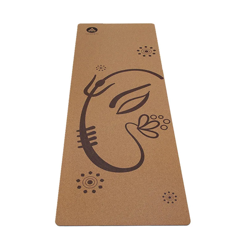 5mm Natural Rubber Yoga Mat – Non-Slip, Durable & Sweat-Proof for Yoga, Pilates & Workouts
