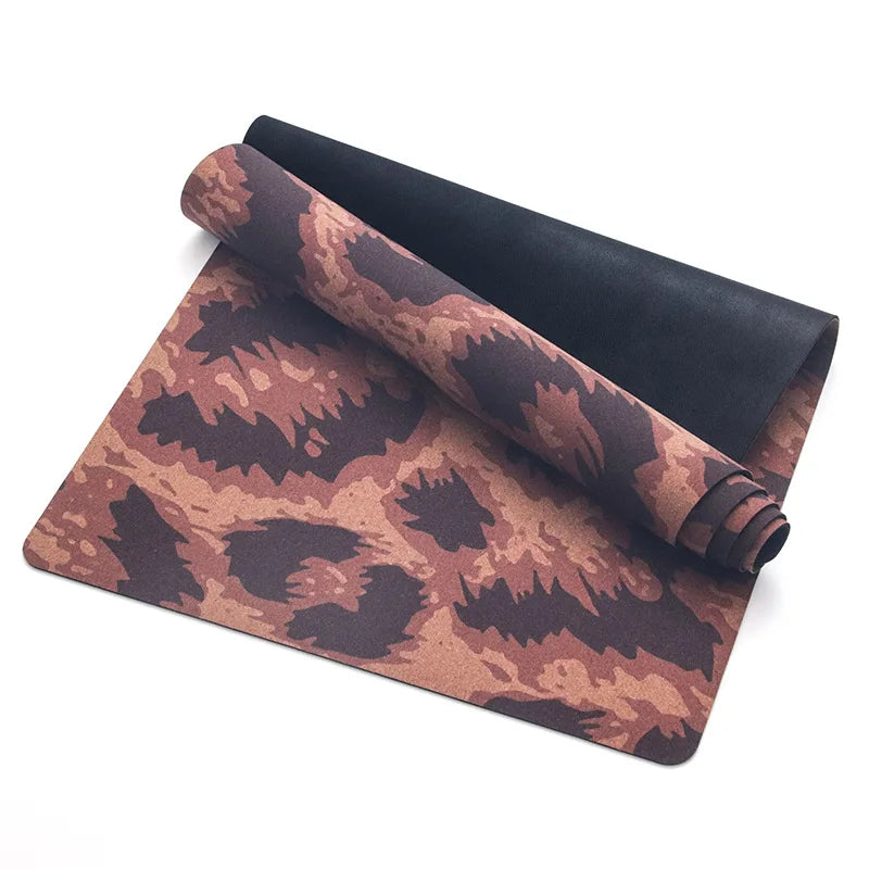 5mm Natural Rubber Yoga Mat – Non-Slip, Durable & Sweat-Proof for Yoga, Pilates & Workouts