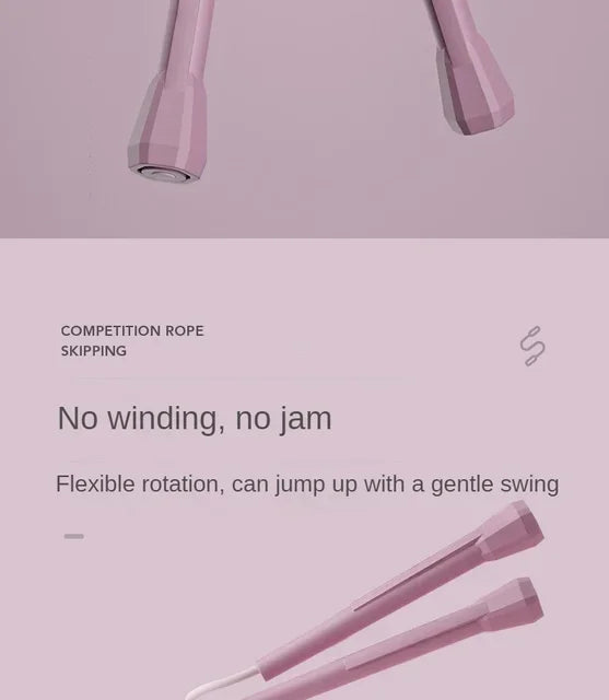 Professional Skipping Rope Men and Women Racing Skipping Rope Children Training Sports Fitness Skipping Rope Gym Jump Ropes