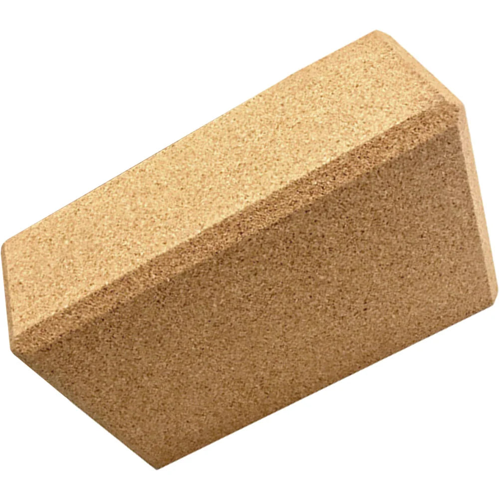 Cork Yoga Block – High-Density Non-Slip Support for Yoga, Pilates & Fitness