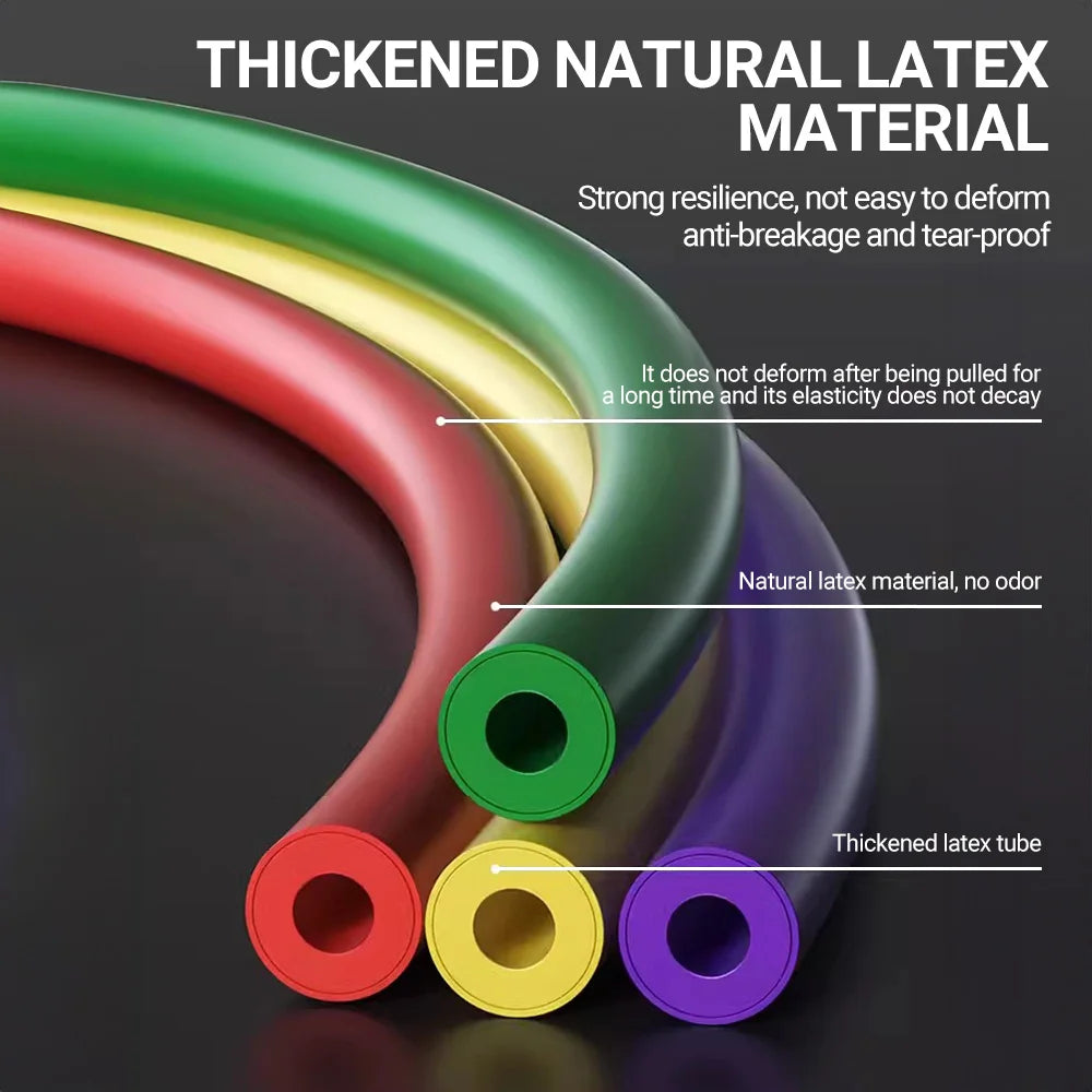 Multi-Function Resistance Band Power Kit — Full-Body Muscle Training & Portable Fitness System