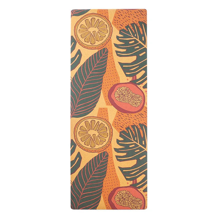 5mm Natural Rubber Yoga Mat – Non-Slip, Durable & Sweat-Proof for Yoga, Pilates & Workouts