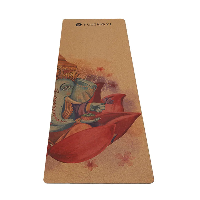 5mm Natural Rubber Yoga Mat – Non-Slip, Durable & Sweat-Proof for Yoga, Pilates & Workouts