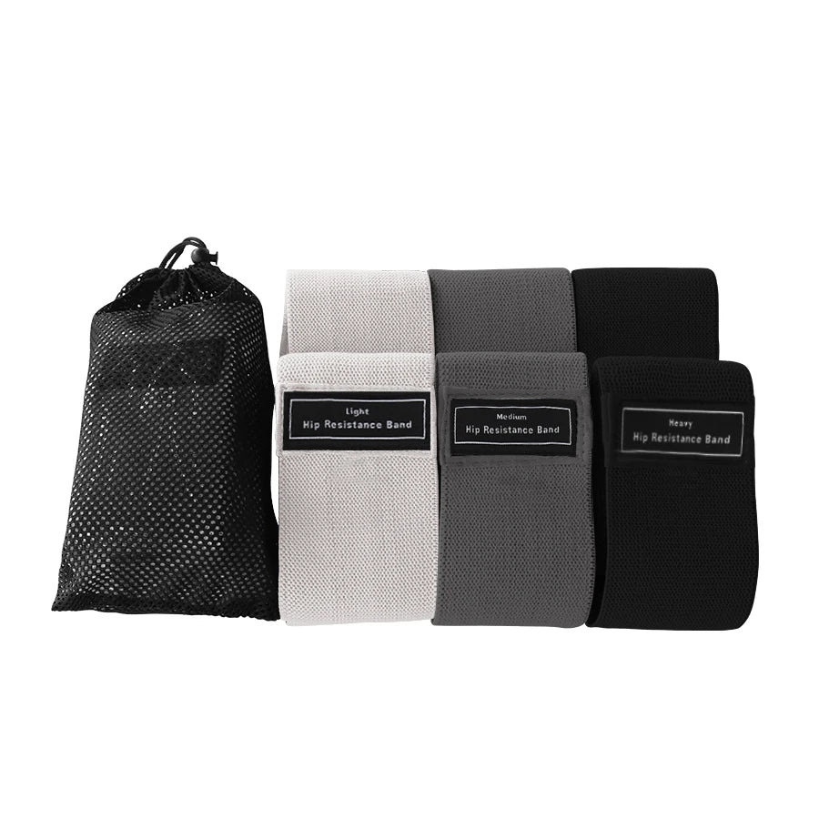 Booty & Thigh Resistance Bands — Fabric Glute Loops for Squats, Toning & Home Workouts