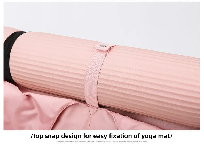 Large Capacity Yoga Mat Bag – Waterproof Gym & Travel Tote with Shoulder Strap