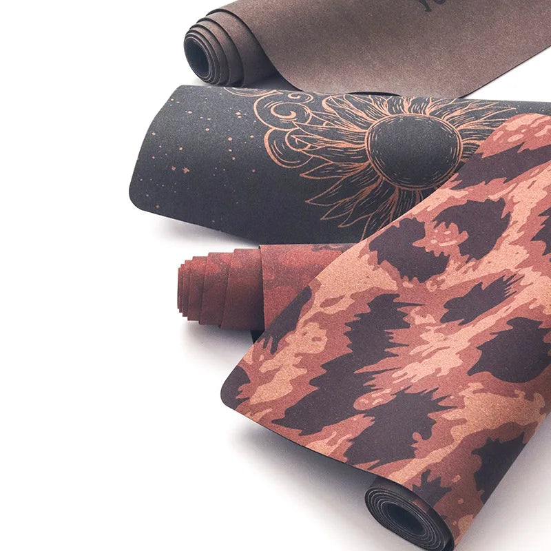 5mm Natural Rubber Yoga Mat – Non-Slip, Durable & Sweat-Proof for Yoga, Pilates & Workouts