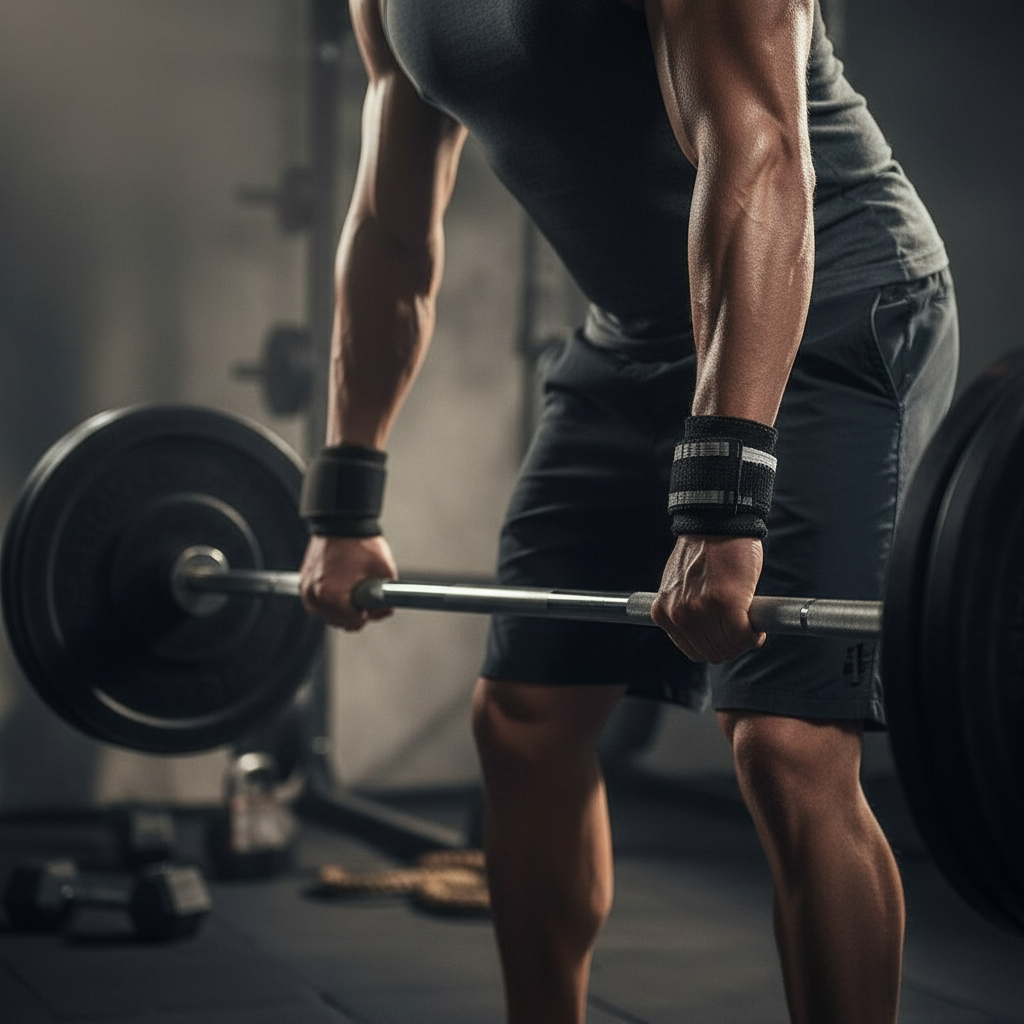 Weight Lifting Straps with Wrist Support – Heavy Duty Deadlift & Training Wraps